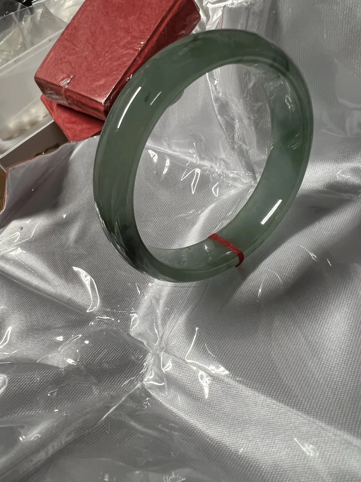 Celadon Green Jade Bangle