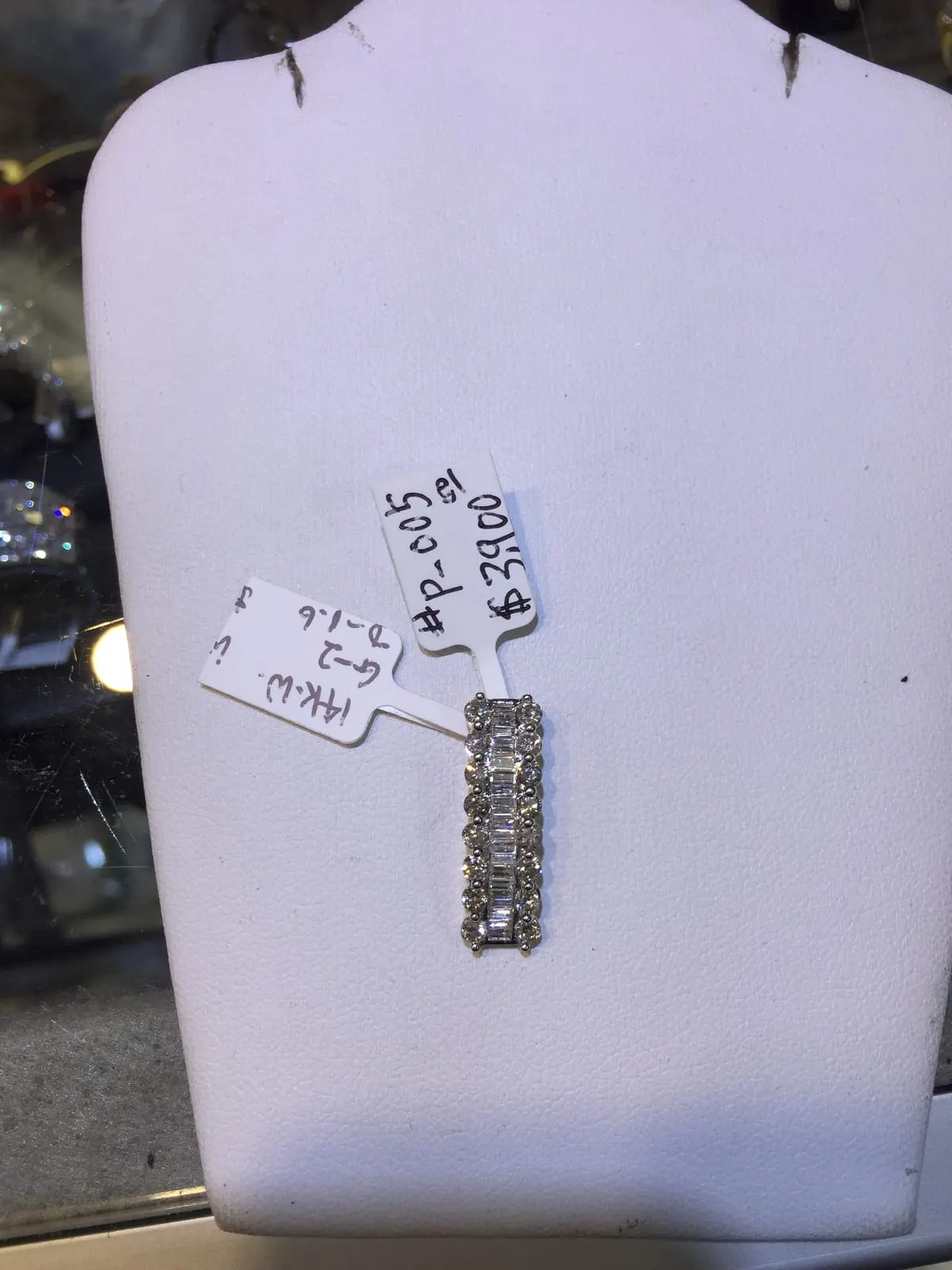 Diamond Baguette & Round Eternity Band