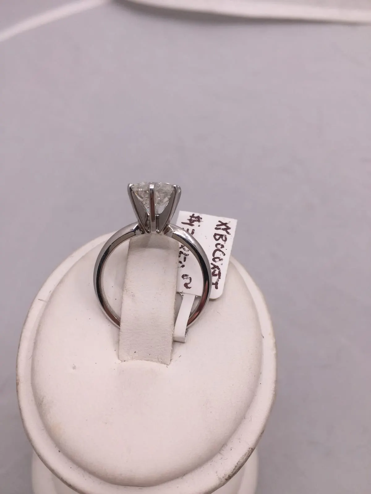 Diamond Solitaire Ring — Classic Four-Prong