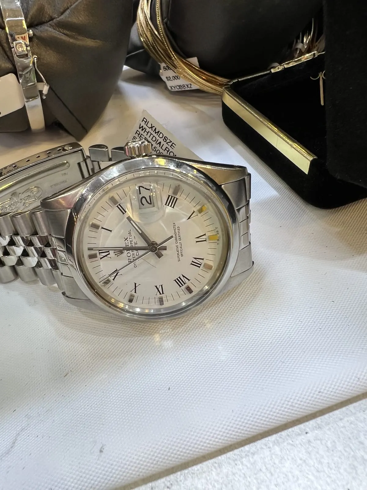 Rolex Datejust Stainless Steel — Roman Dial
